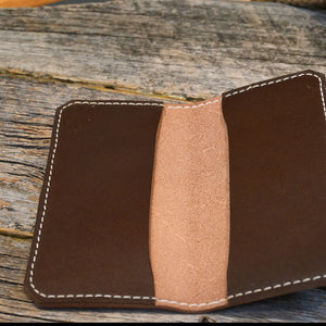 Handmade Leather Wallet by CRAIG LEWIS AAHT075 Tack - Misc Craig Lewis