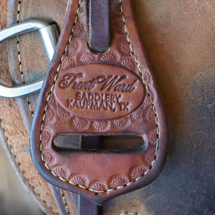 15.5" USED TRENT WARD RANCH SADDLE