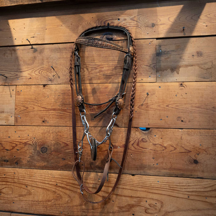 Professional Choice Smooth Snaffle Bridle Rig Tack - Rigs Professional's Choice