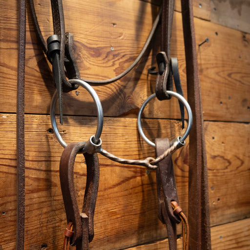 O-Ring Twisted Snaffle Bridle Rig Tack - Rigs MISC
