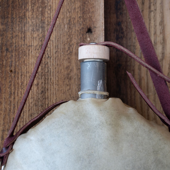 Bill Elliott Handmade Rawhide Canteen