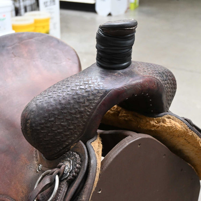 16" USED NRS RANCH SADDLE Saddles - Used NRS