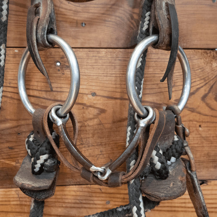 Bowman O-Ring Snaffle Bridle Rig