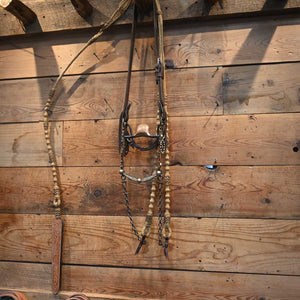 Bridle Rig - Stunning GARCIA - Silver Mounted Solid Port with Roller Bit RIG1005 Tack - Rigs Garcia