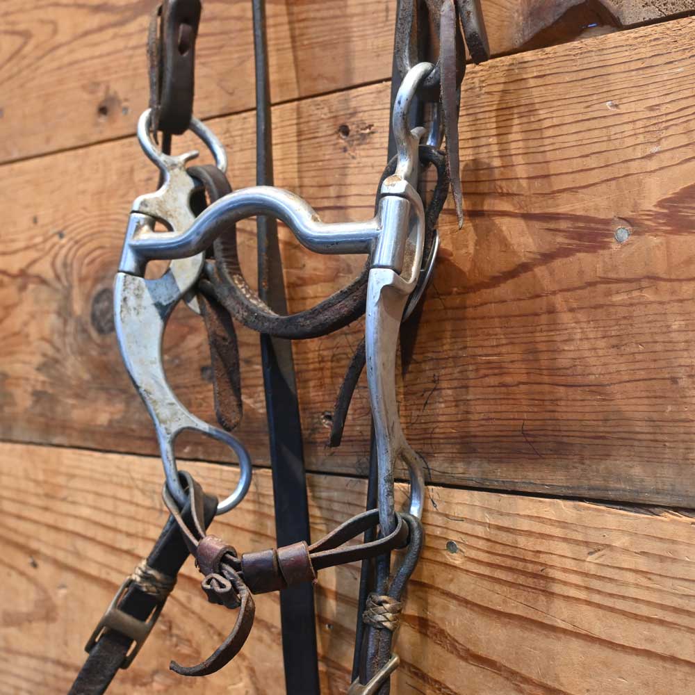 Bill Freeman Low Port Bit Bridle Rig Tack - Rigs Bill Freeman