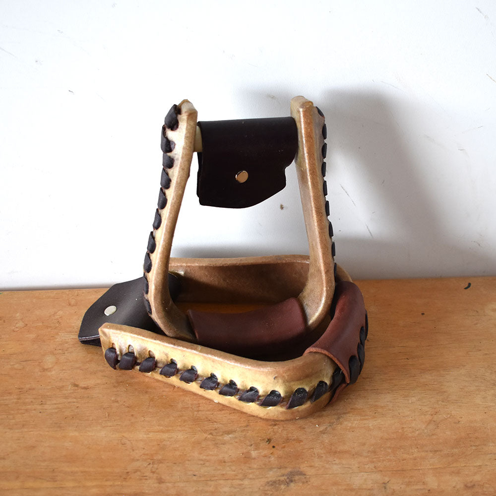 NEW Youth Rawhide Stirrups Sale Barn Teskeys