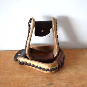 NEW Youth Rawhide Stirrups Sale Barn Teskeys