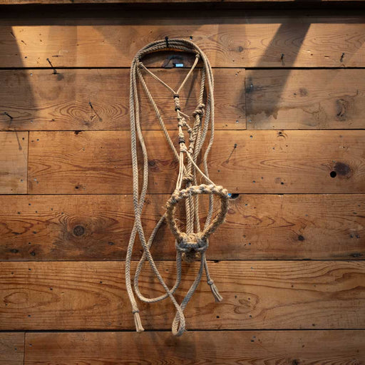 Bosal Bridle Rig with Split Braided Reins Tack - Rigs MISC