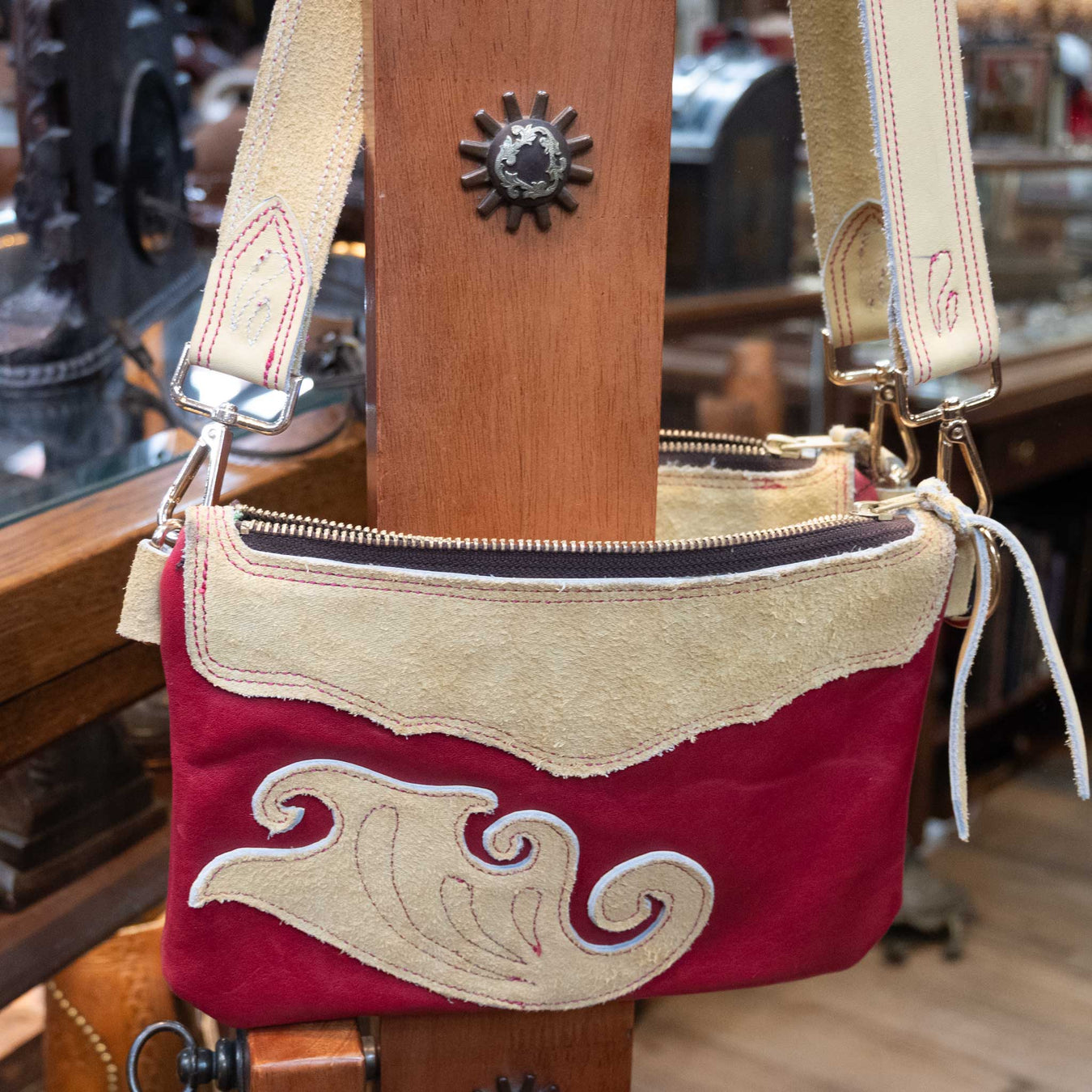 Handmade Crossbody Purse - Select Color WOMEN - Accessories - Handbags Teskey's Yellow/Red