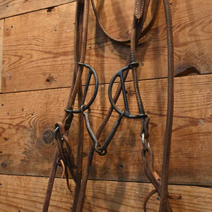 Bridle Rig - Twisted Wire - Draw Gag Bit SBR328 Sale Barn MISC   