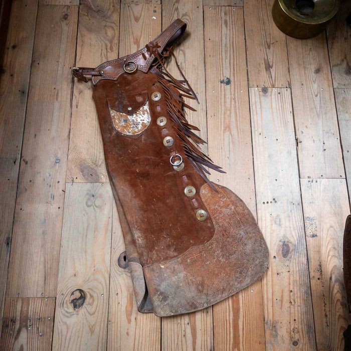 Used Old West Saddle Shop Batwing Chaps