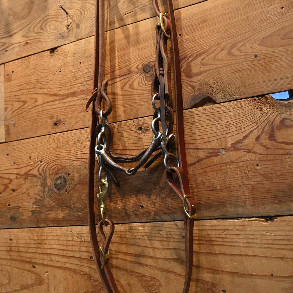 Smooth Snaffle - Circle Gag Bridle Rig Tack - Rigs MISC