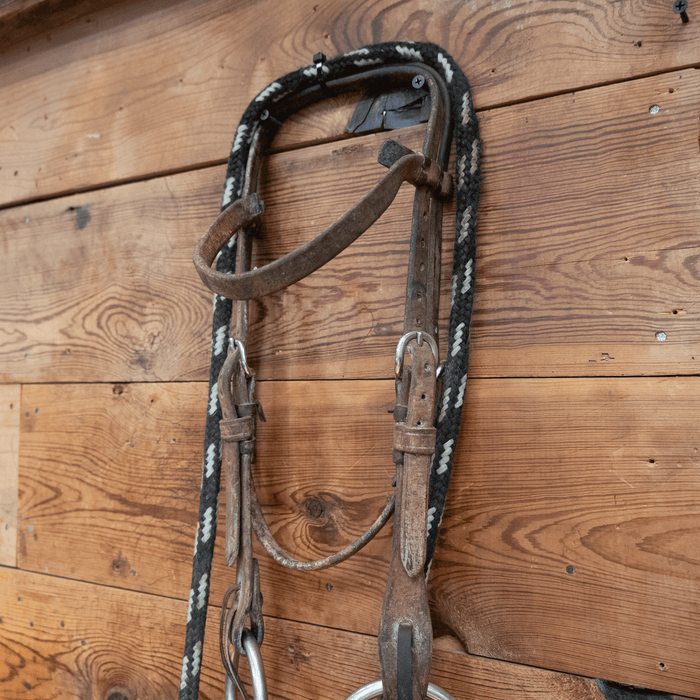 Bowman O-Ring Snaffle Bridle Rig