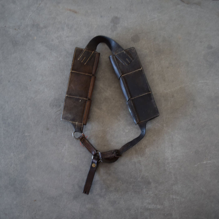 Used Vintage German Leather Saddle Bag Sale Barn Teskey's   