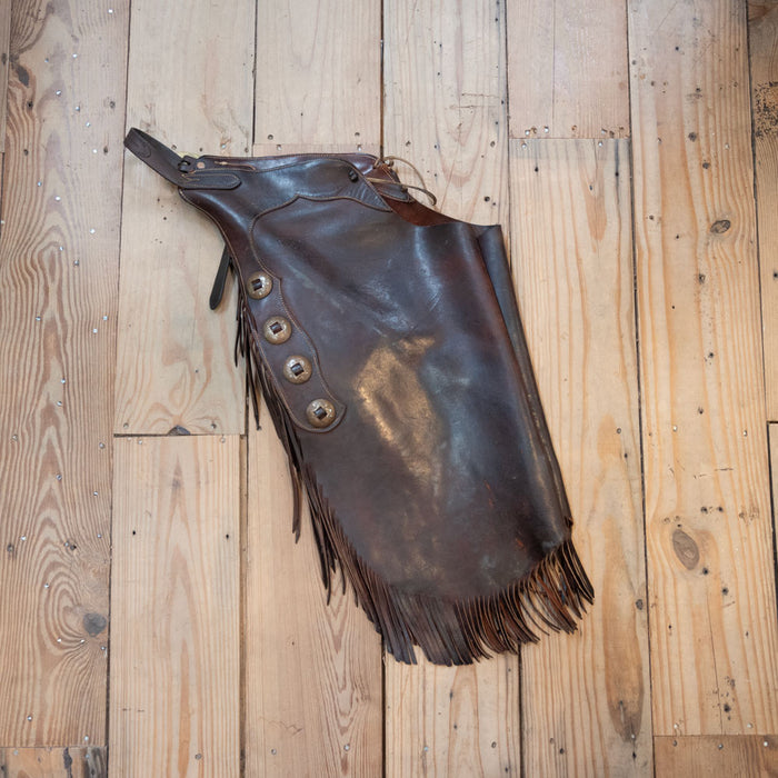 Used Smooth Leather Bob Marrs Chinks Tack - Chaps & Chinks Bob Marrs