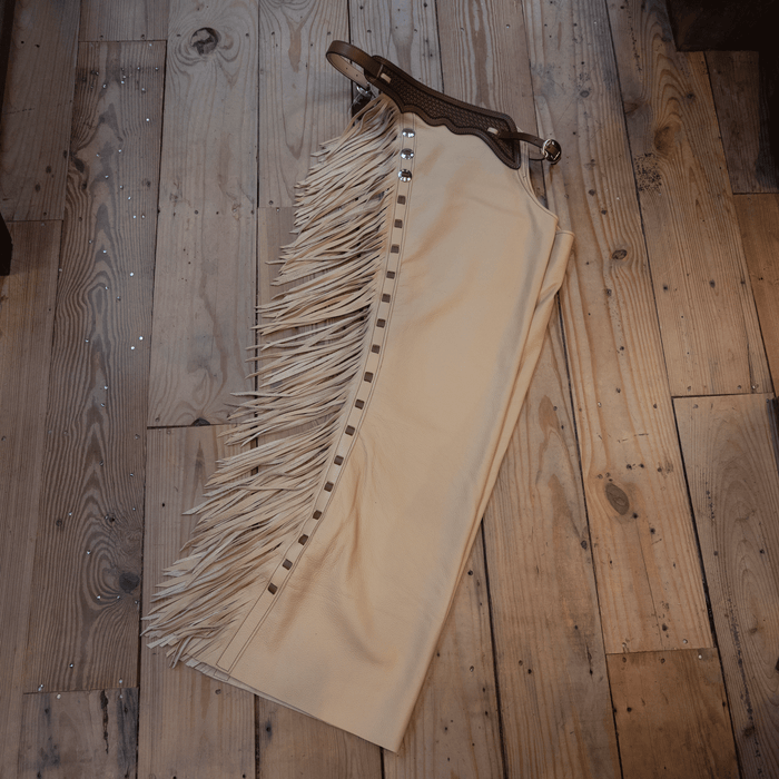 Teskey's Large Smooth Palomino Versatility Chaps 1873