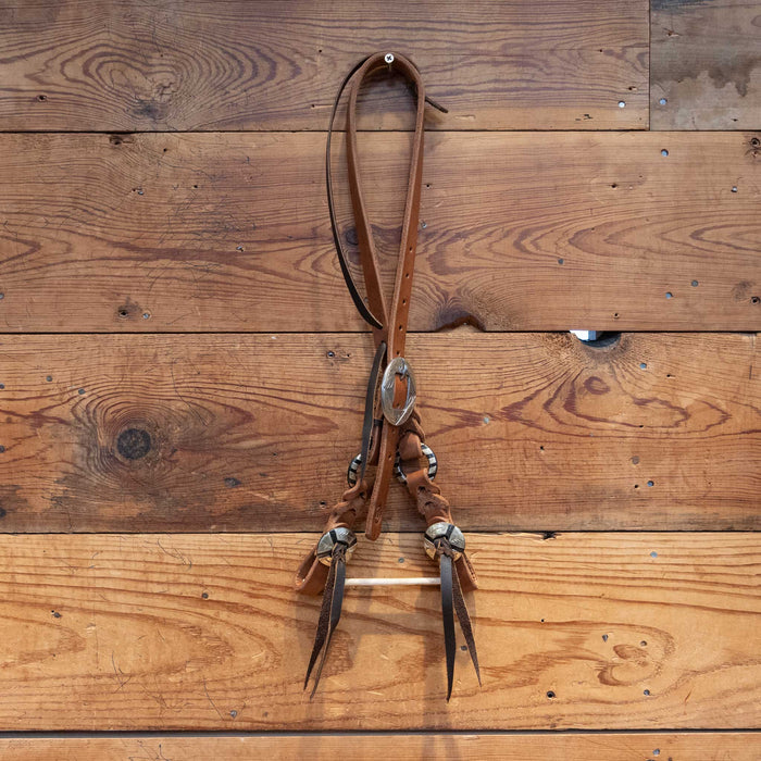 Joe Hipp Split Ear Headstall w/Teskey's Hardware