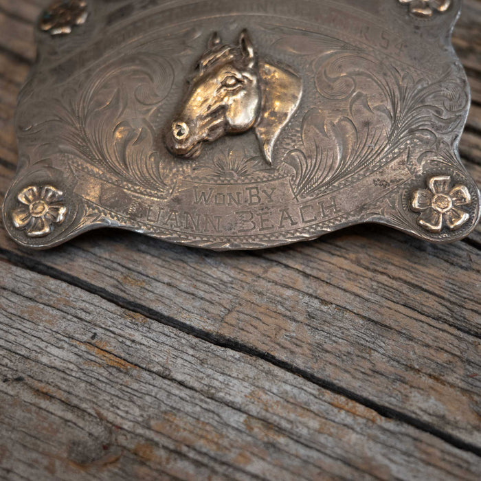 Allen Ross 1954 PCHJSA Trophy Buckle ACCESSORIES - Additional Accessories - Buckles Allen Studio Co.