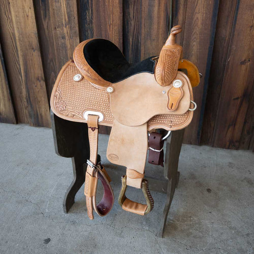 13" TESKEY'S COMPETITION SERIES BARREL SADDLE Saddles - New Teskey's Saddlery