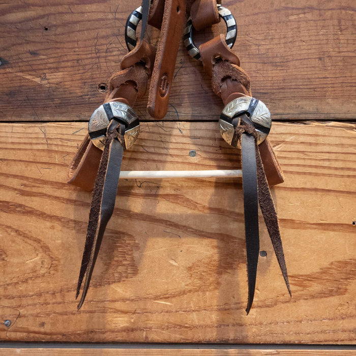 Joe Hipp Split Ear Headstall w/Teskey's Hardware