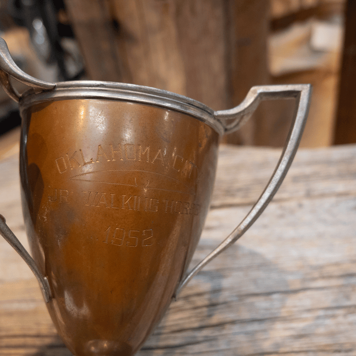 Vintage Trophy Cup - Jr. Walking Horse Oklahoma