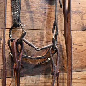 Bridle Rig - "FIRE IT UP " Small D-Ring Rig SBR589 Sale Barn MISC