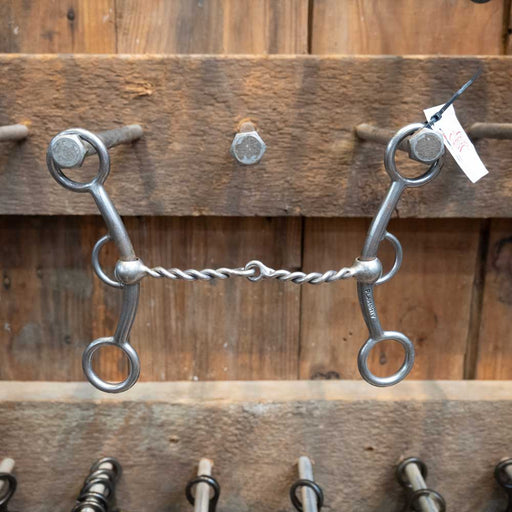 Flaharty Lil' Fat Marne Twisted Wire Snaffle Tack - Bits Flaharty