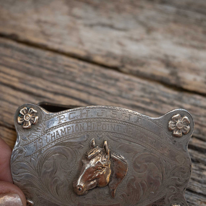 Allen Ross 1954 PCHJSA Trophy Buckle ACCESSORIES - Additional Accessories - Buckles Allen Studio Co.