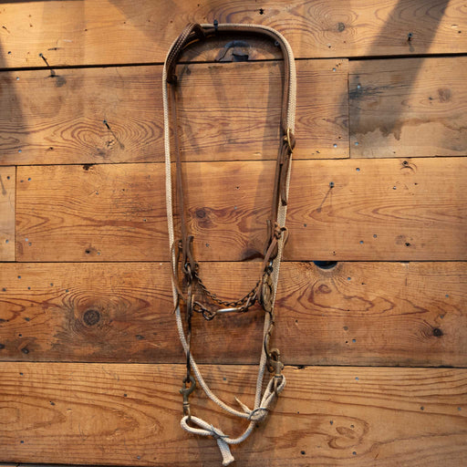 Blessing Silver Mounted Ported Chain Bridle Rig Tack - Rigs Blessing