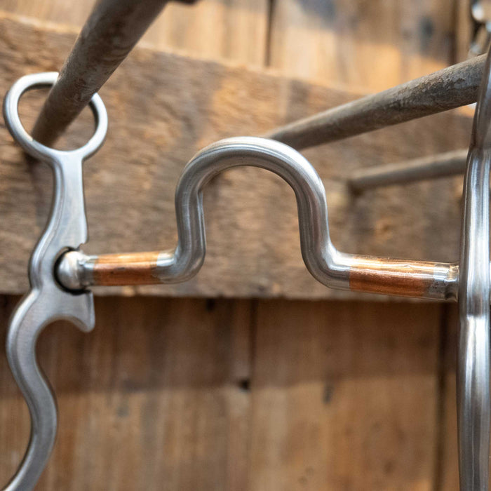 Kerry Kelley 02S Solid Port Bit Tack - Bits Kerry Kelley