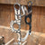 Eduardo Grijalva - Blued Silver Mounted Port with Roller Bit TI1035 Tack - Bits Eduardo Grijalva   