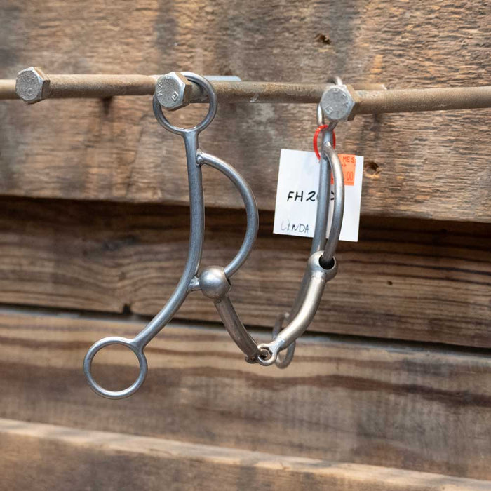 Flaharty Linda Smooth Snaffle Bit Tack - Bits Flaharty