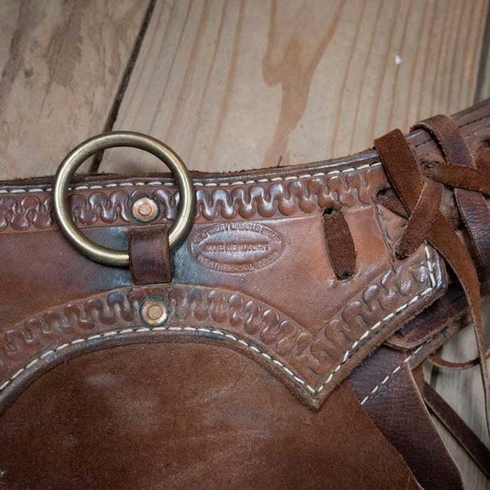 Used Old West Saddle Shop Batwing Chaps