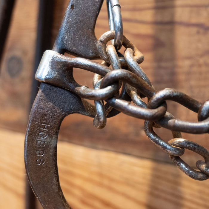 HOBBS Silver Mounted Chain Bridle Rig
