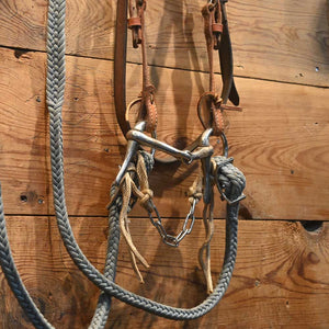 Bridle Rig - Smooth Snaffle  D-Ring  SBR128 Sale Barn MISC   