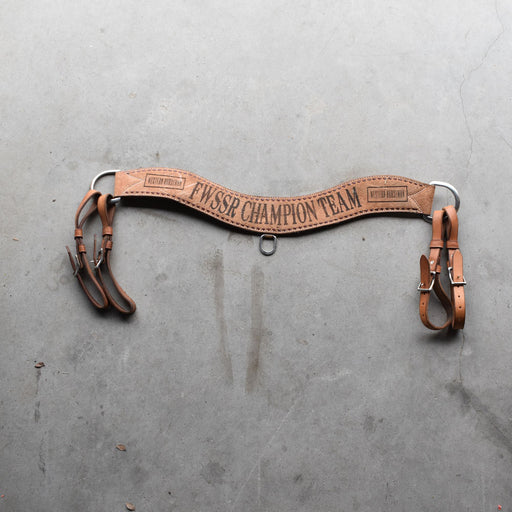 Barely Used Teskeys Trophy Roughout Tripping Collar Sale Barn Teskey's