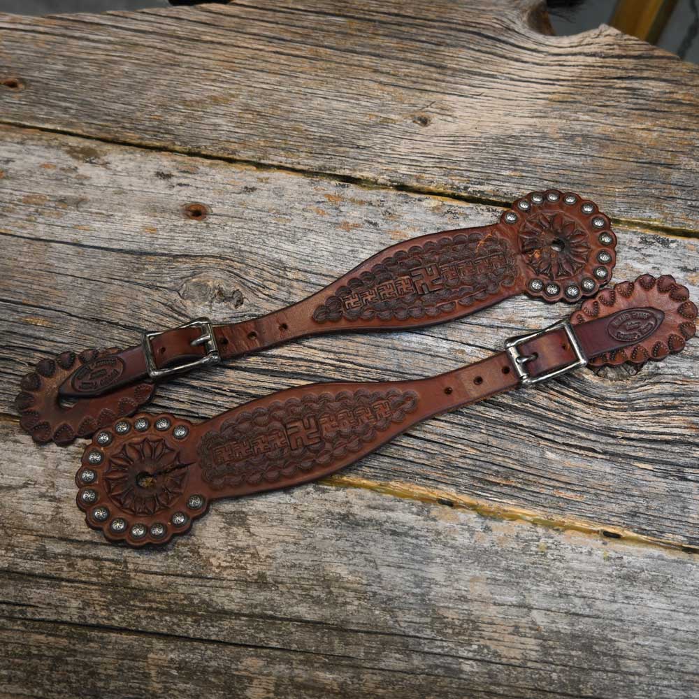 Handmade by Buddie Foster Decatur, Texas Spur Strap's AAS008 Tack - Misc Buddie Foster