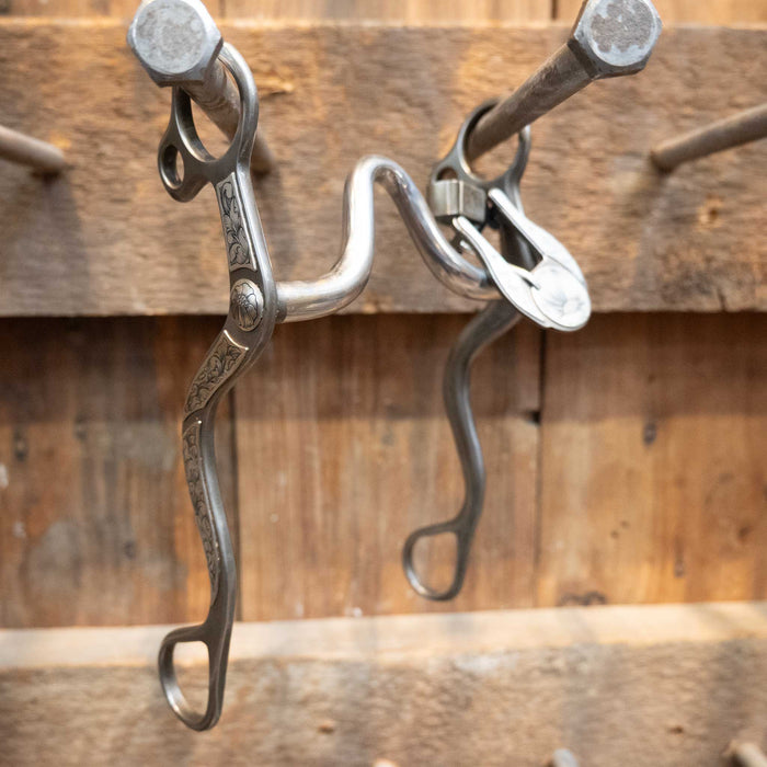Tracie Morrison Medium Port w/Headstall Buckle Bit Tack - Bits Tracie Morrison
