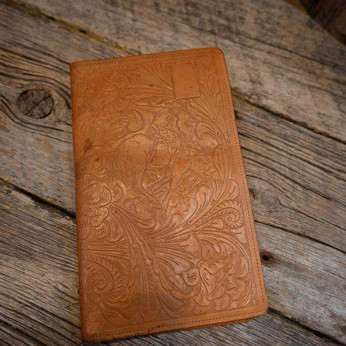 Vintage Leather Hand Tooled by Tex Murphy in Butte Mt.