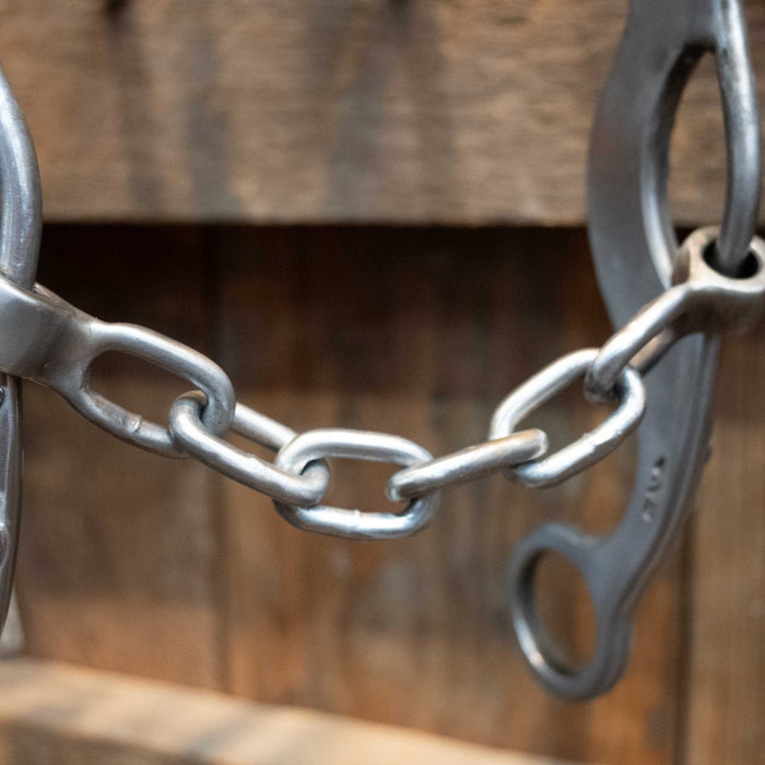 Silver Mounted Kamphaus Chain Gag Bit