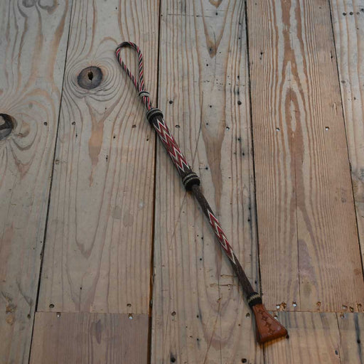 Handmade 27 1/2" Horse Hair Hand Quirt Tack - Whips, Crops & Quirts Bill Elliott