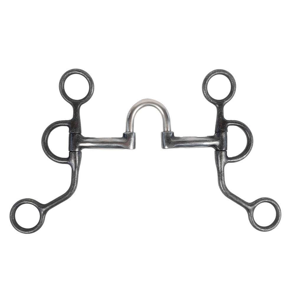 Aged Steel High Correction Trainer Tack - Bits, Spurs & Curbs - Bits Formay   