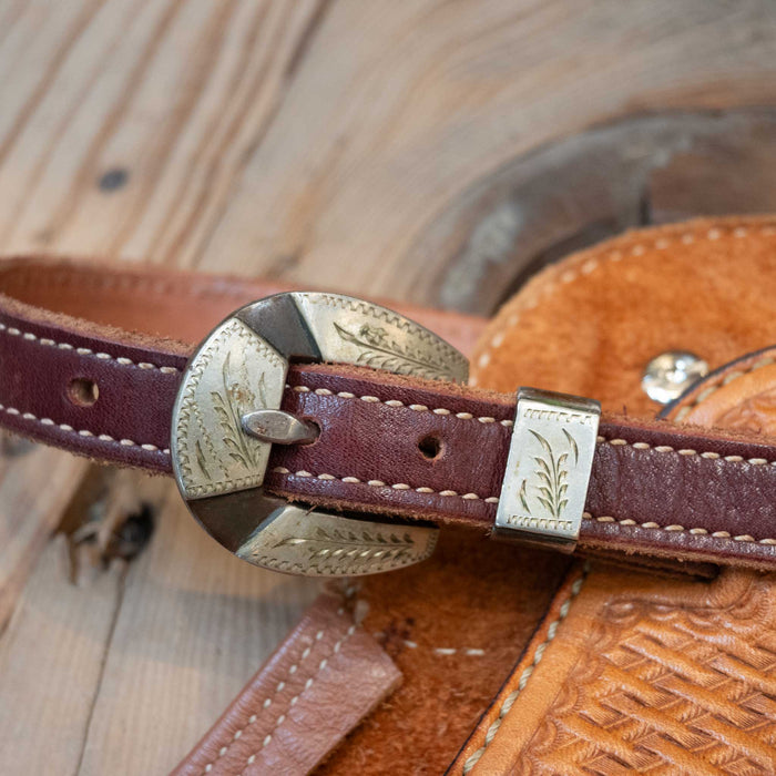 Used Bob Anderson Shotgun Chaps w/Campbell Hardware Tack - Chaps & Chinks Bob Anderson