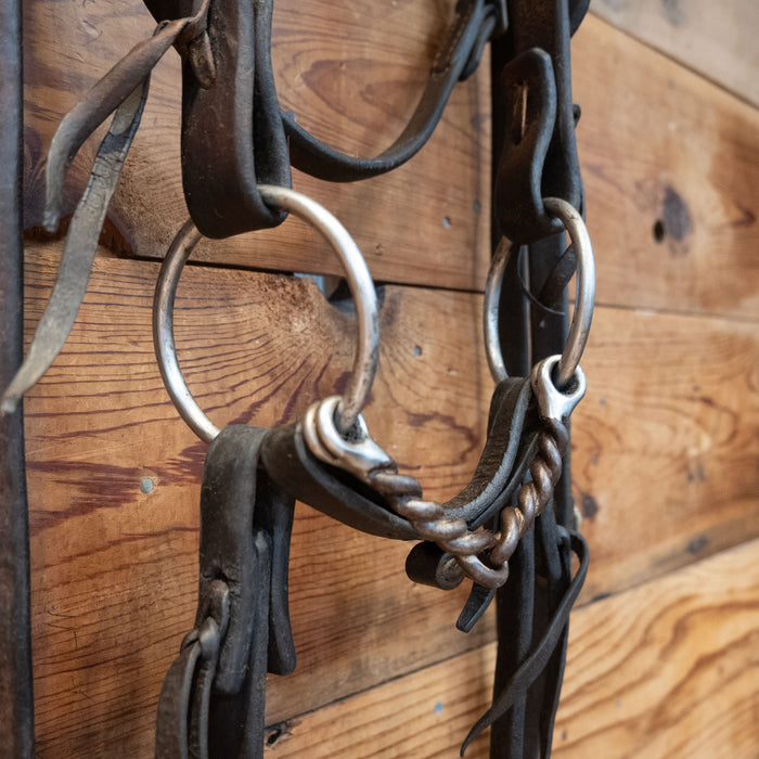 Reinsman O-Ring Twisted Snaffle Bridle Rig