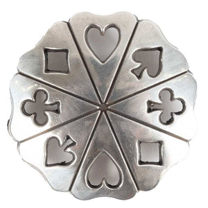 Card Suit Concho Tack - Conchos & Hardware MISC   