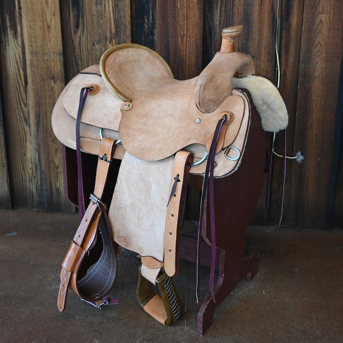 15" BRAZOS RIVER TEAM ROPING SADDLE