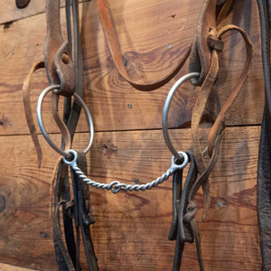 Twisted Wire Snaffle Bridle Rig Sale Barn MISC