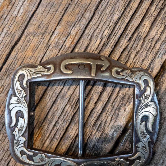Farkas Silver Mounted Belt Buckle