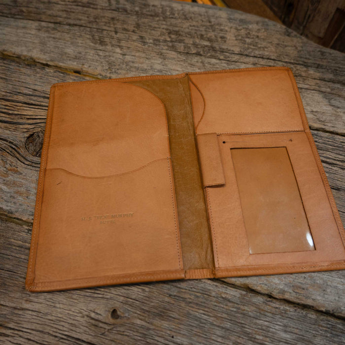 Vintage Leather Hand Tooled by Tex Murphy in Butte Mt.