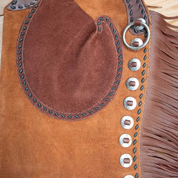 Teskey's "101" Small Stepthrough Cowboy Chaps Tack - Chaps & Chinks Teskey's
